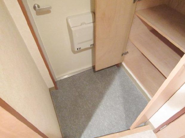 Entrance. Entrance storage is equipped