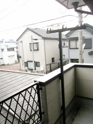 View. View sunny it is because the front is opened ◎