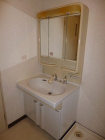 Washroom. Independence is a wash basin