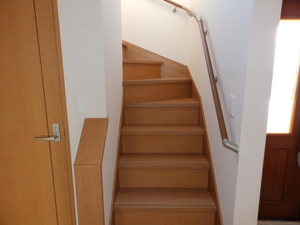 Other. Stairs (12 May 2013) Boriori of with shooting handrail is Rakuchin! Bright daytime does not need lighting