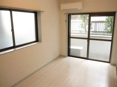 Living and room. Bright living room with two-sided lighting