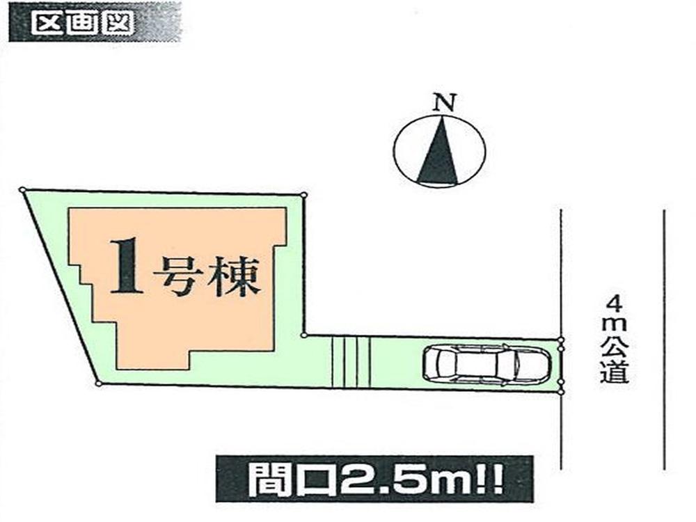 Compartment figure. 27,800,000 yen, 4LDK, Land area 111.13 sq m , Building area 96.05 sq m