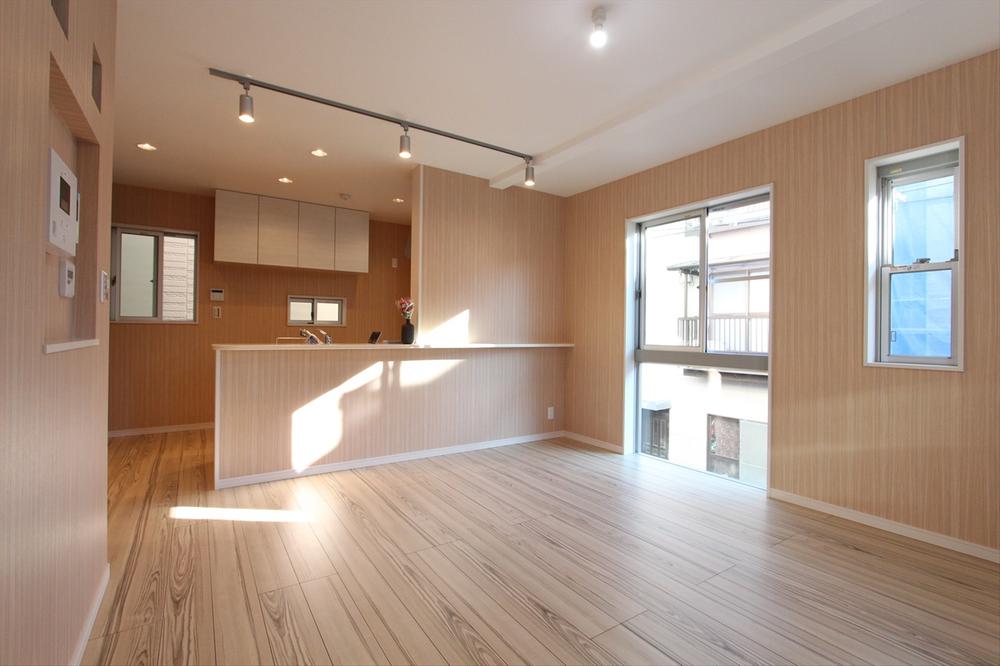 Living. Family will have bright at any time in the sunny living room.