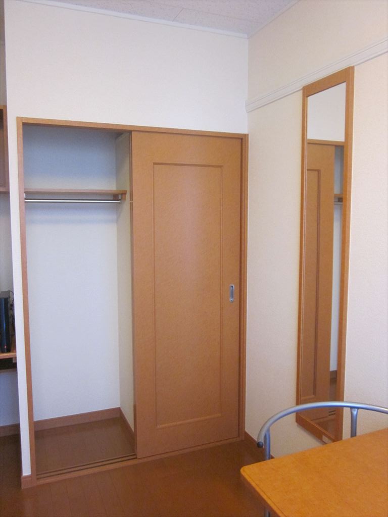 Receipt. Spacious storage