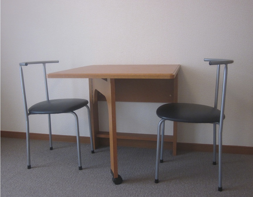 Living and room. Also also comes with a chair table