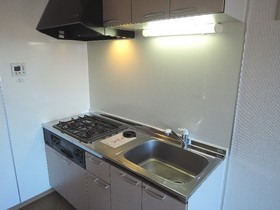 Kitchen. 3 is a neck gas system Kitchen