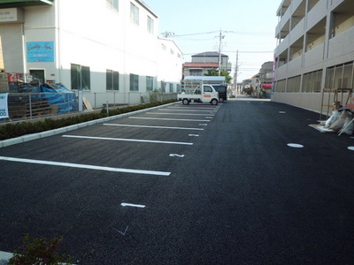 Parking lot. Parking lot