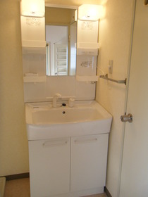 Washroom. Washbasin of new