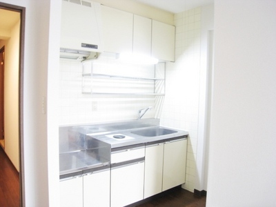 Kitchen. Kitchen gas stove can be installed