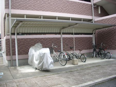 Other common areas. Place for storing bicycles