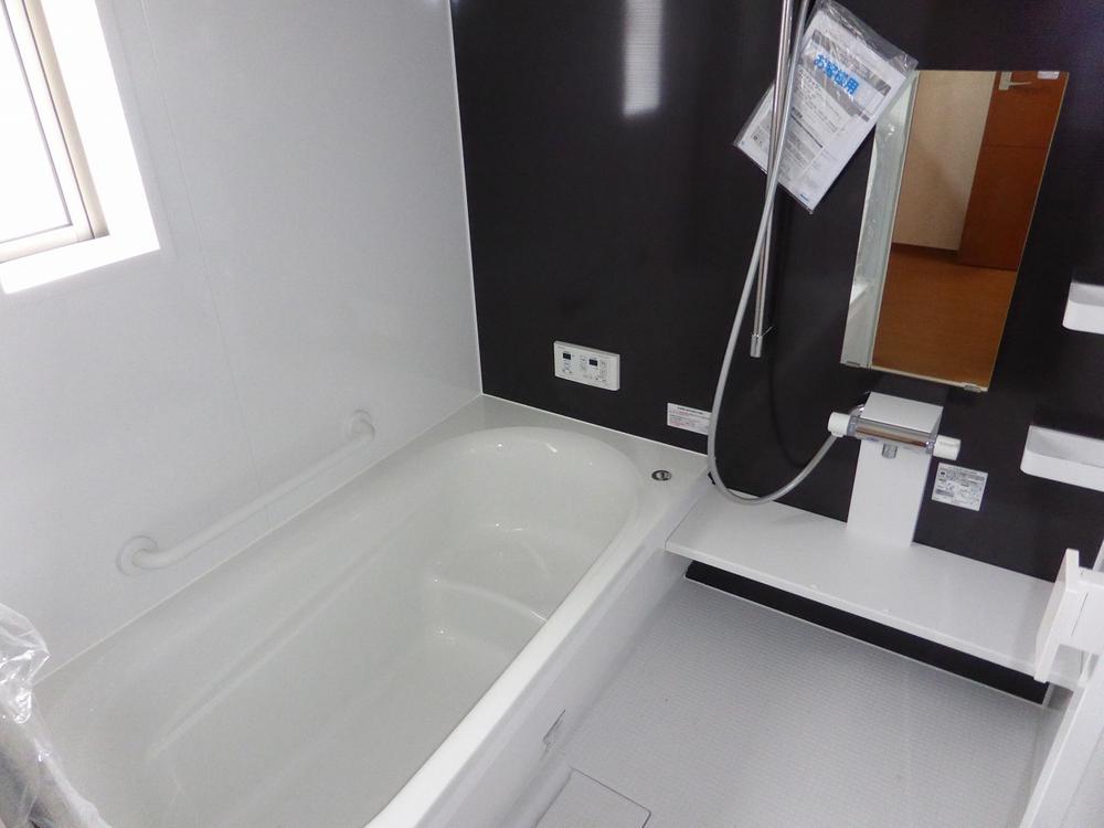 Bathroom. Bathing with a bathroom dryer