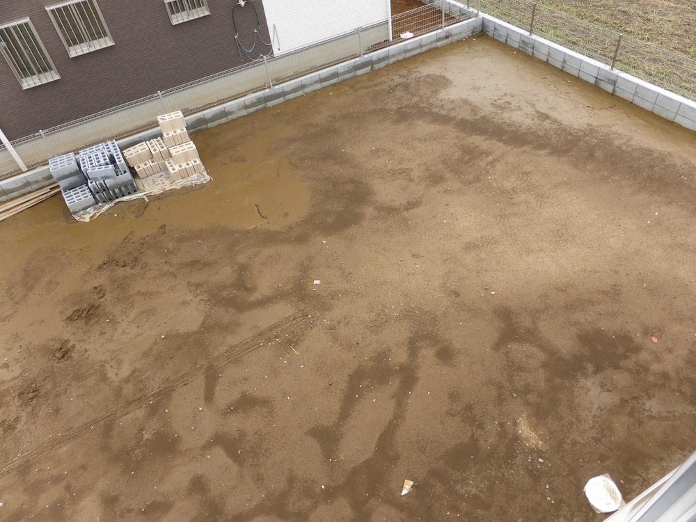 Garden. 2013.9.2 shooting. Spacious garden. Enjoy, such as home gardening and gardening, Room there is the size.