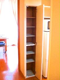 Entrance. Shoebox boots, etc. is also possible to store because it is free to change the step.