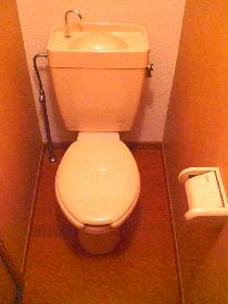 Toilet. bus ・ Toilet is another course.