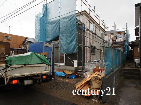 Local photos, including front road. 12 / 20 shooting Completion of framework