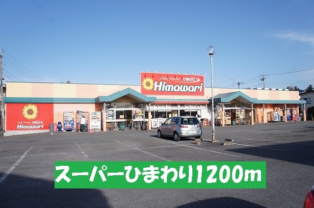 Supermarket. 1200m until the Super Sunflower (Super)
