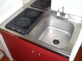 Kitchen. IH heater comes with a twofold. 