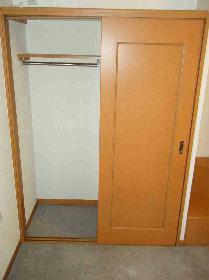 Receipt. Paul and shelf to put the clothes in the closet are available. 