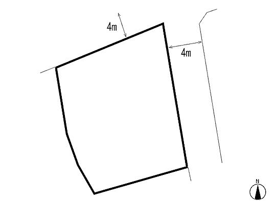 Compartment figure. Land price 60 million yen, Land area 991.76 sq m