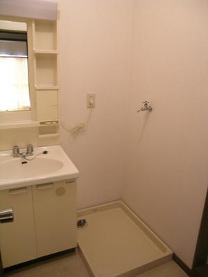 Washroom. Independent wash basin