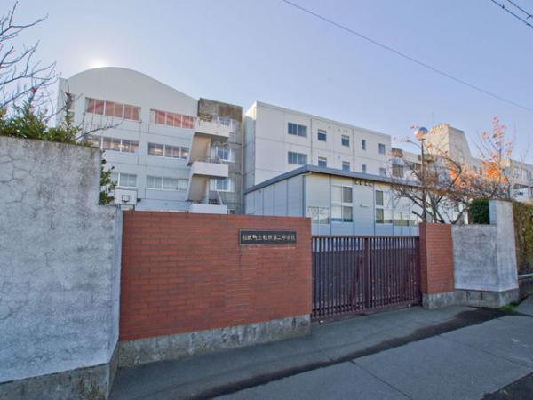 Junior high school. Junior high school until the 1100m Matsubushi stand Matsubushi second junior high school