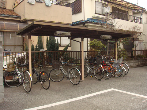 Other common areas. Bicycle-parking space
