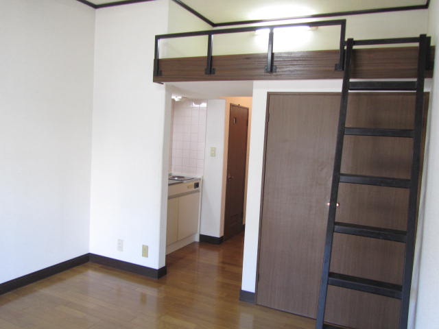 Living and room. With loft