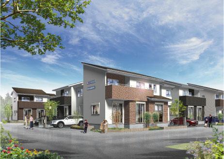 Rendering (appearance). It is clear some streets to feel the light and wind.