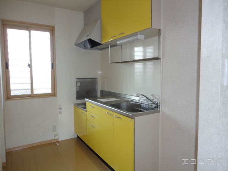 Kitchen. Two-burner stove can be installed