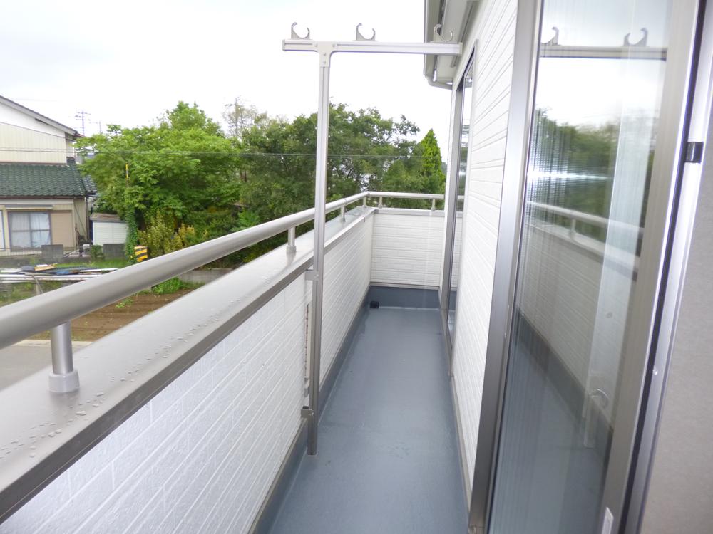 Balcony. Example of construction