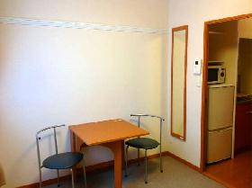 Living and room. Folding Table & amp; amp; chair