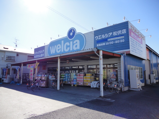 Dorakkusutoa. Uerushia Matsubushi shop 554m until (drugstore)