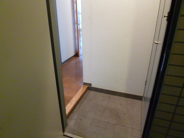 Entrance. There are shoes BOx on the right hand side