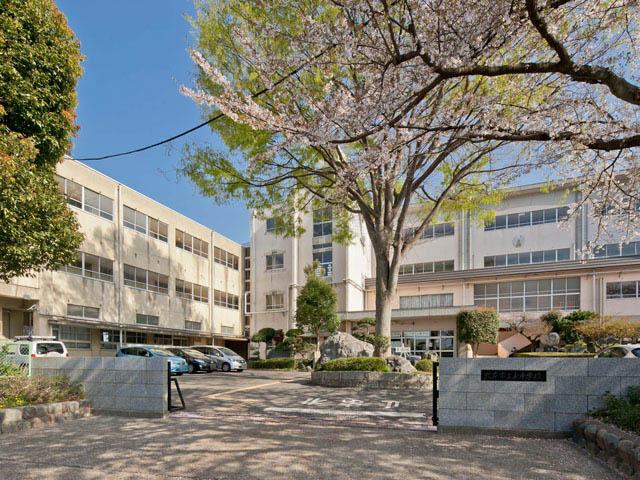 Junior high school. It is the location of the 1000m walk about 13 minutes to the east junior high school.