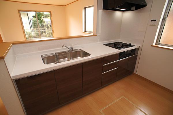 Kitchen. Face-to-face kitchen with a very popular Indoor (10 May 2013) Shooting A Building