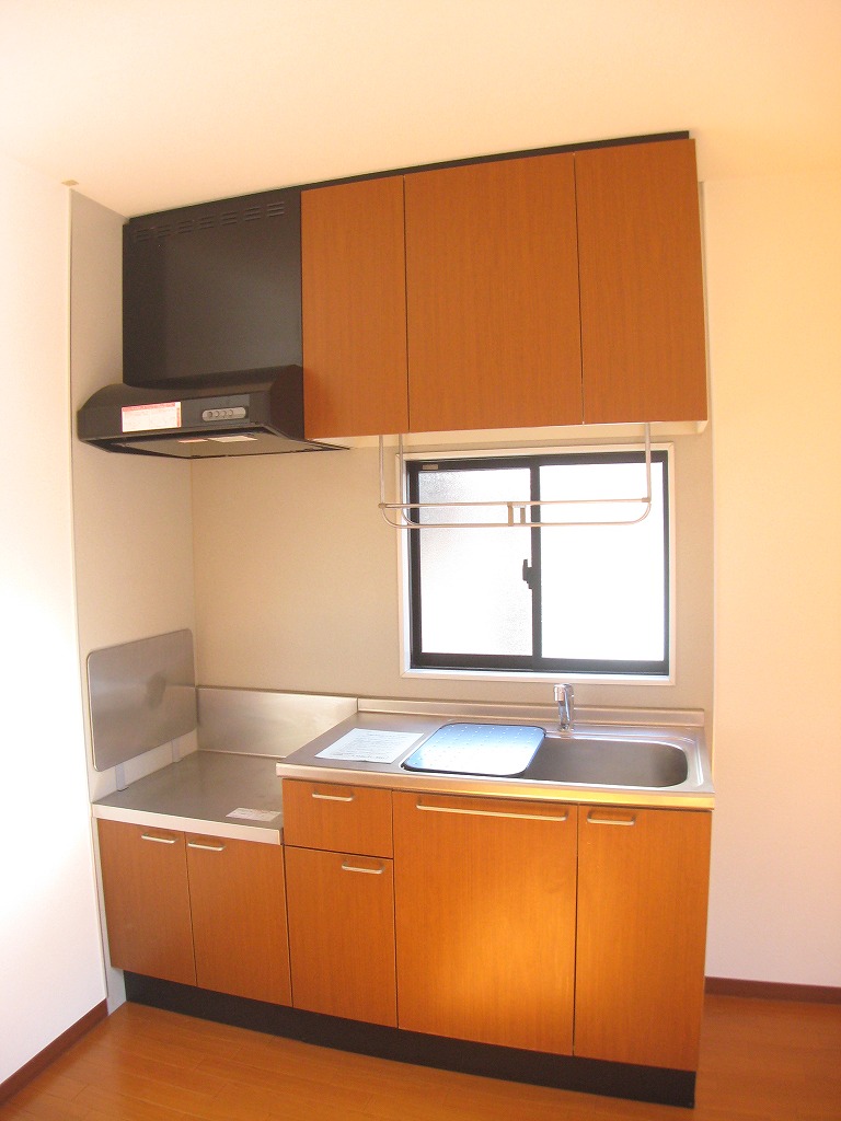 Kitchen. Since the kitchen is equipped with a window, You'll also be more ventilation