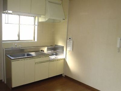 Kitchen. You can ventilation because there is a window in the kitchen!