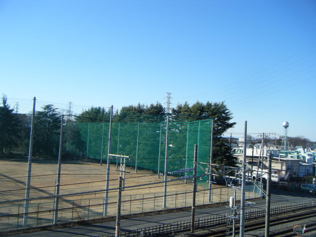 View. Also it looks far away mountains from balcony.