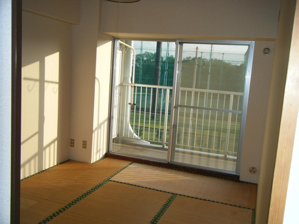 Living and room. Balcony side Japanese-style room