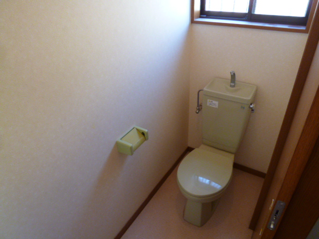 Toilet. Here is also a window there!