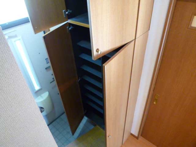 Entrance. It comes with a large shoes BOX