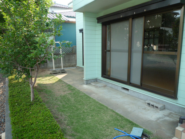 Balcony. It is spread of the terrace is nice.