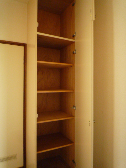 Entrance. There is a convenient storage in the front door.