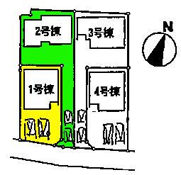 The entire compartment Figure. 4 compartments / All building parking two! 