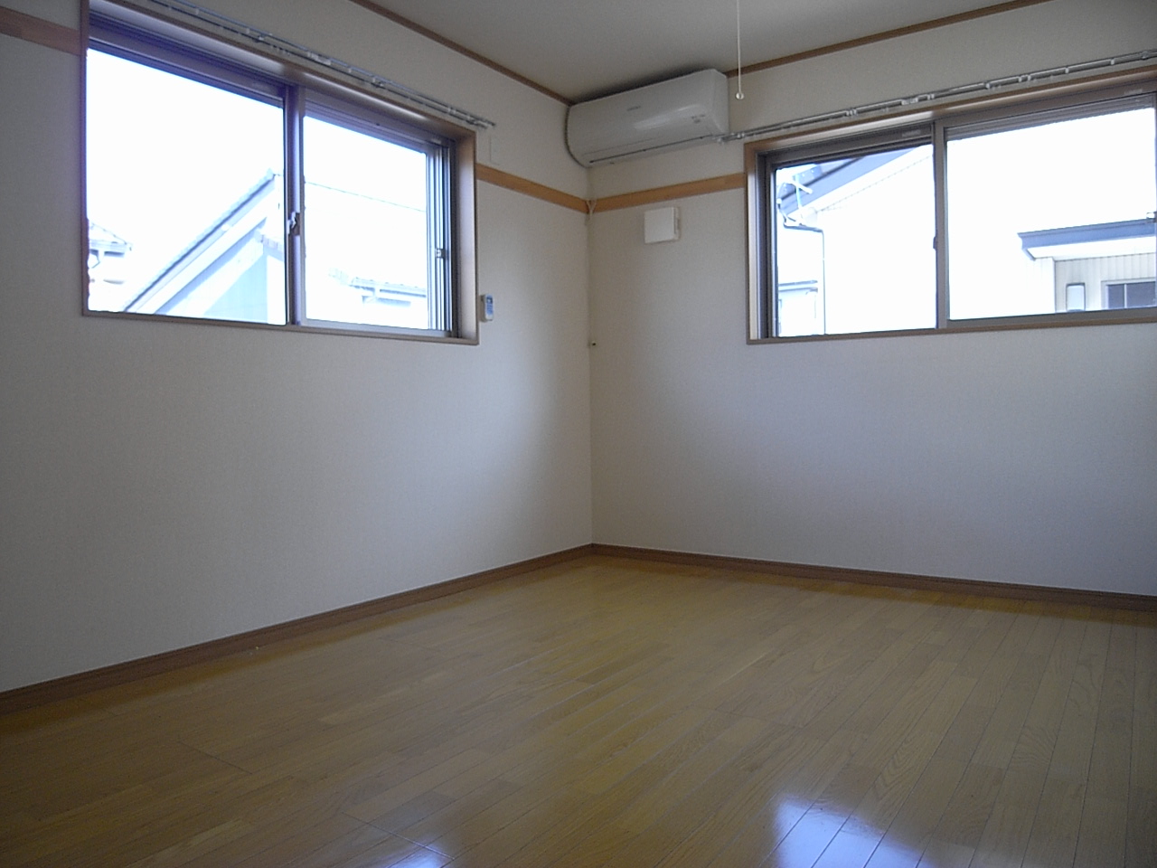 Other room space. Air conditioning with two in the room