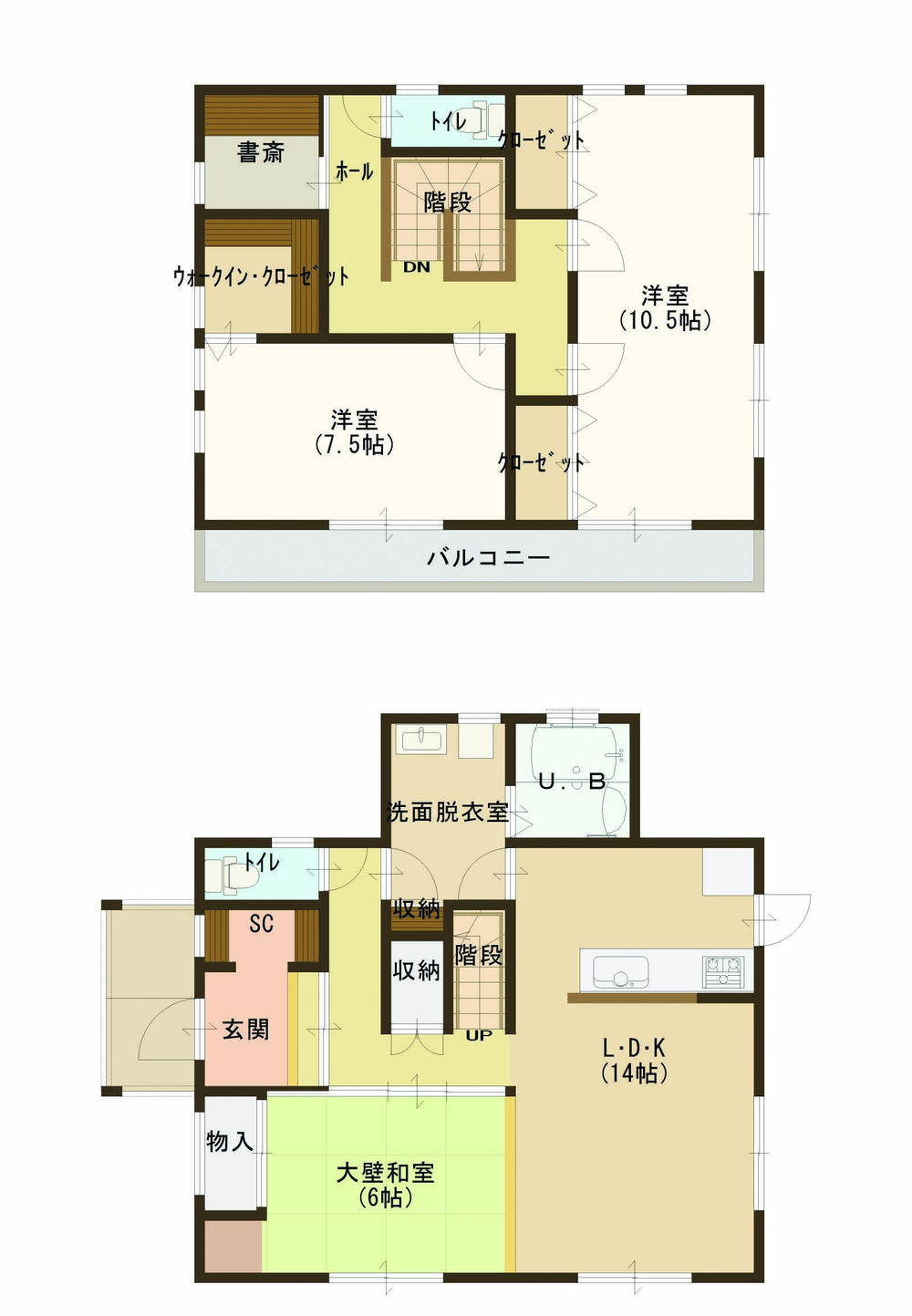 Other. Building plan example Building area 110.97m2