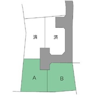 Compartment figure. Land price 9.7 million yen, Land area 267.57 sq m