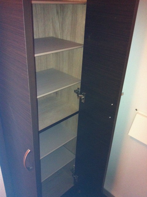 Receipt. Entrance of the cupboard is also plenty.