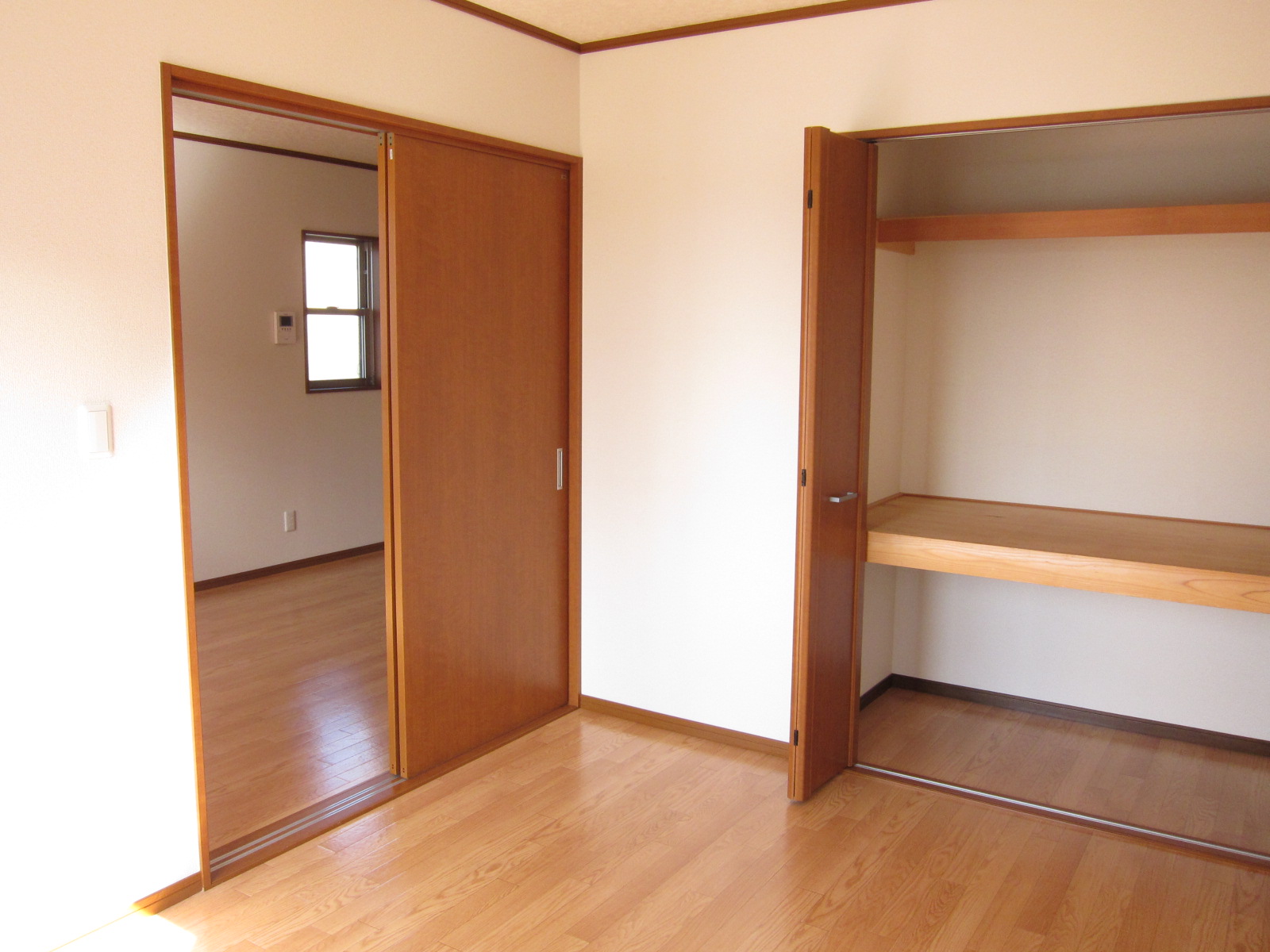 Living and room. It can store plenty because the closet is also large