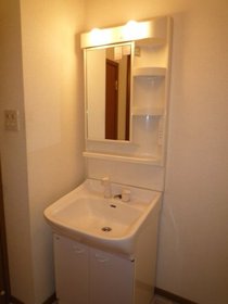 Washroom. Shampoo is vanity.